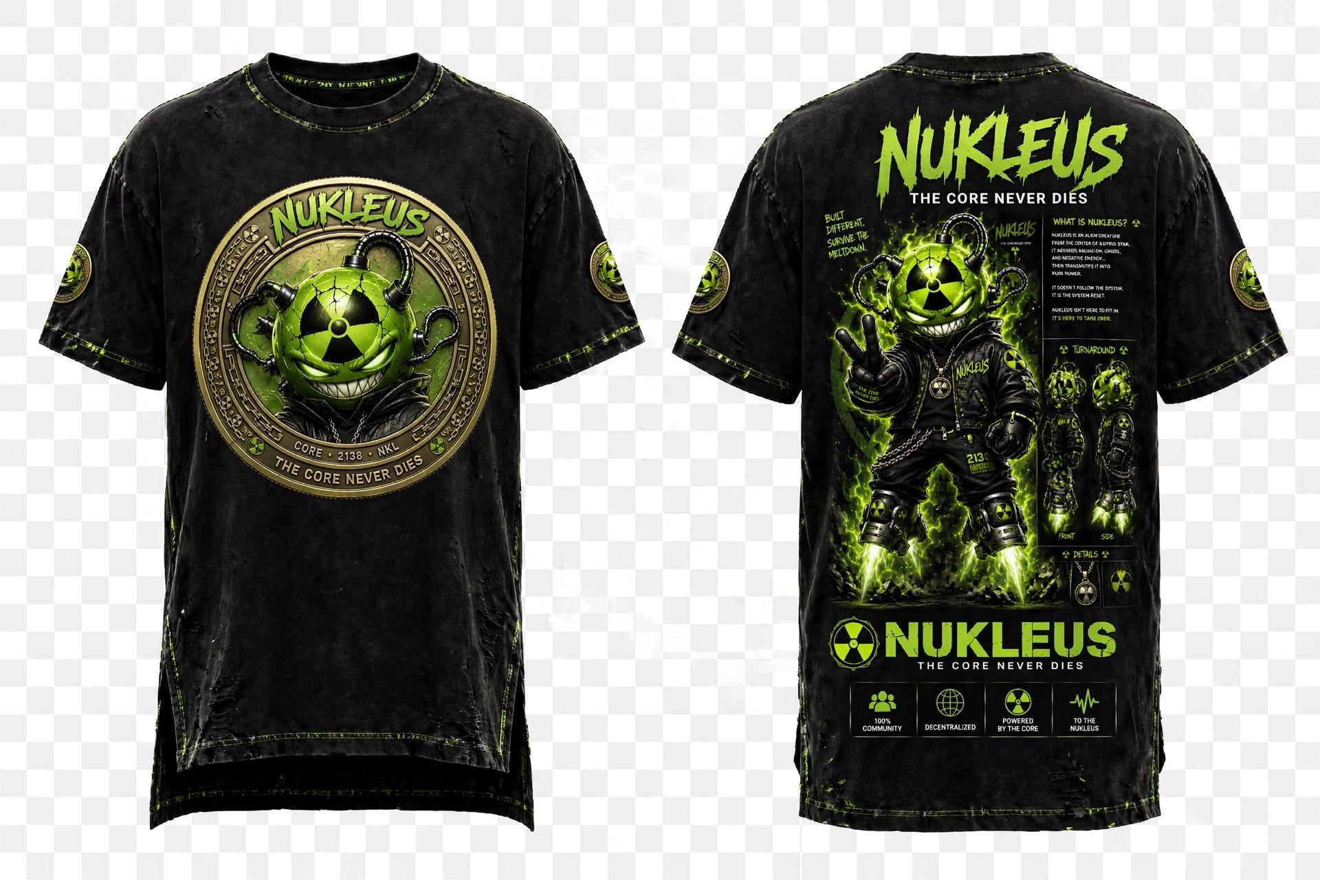 Nukleus Digital Comic Book 1st Edition TEE !