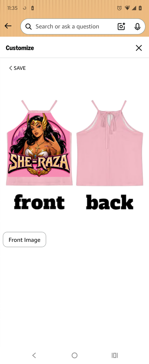 80's Cartoons  &  classic hip hop  come together in this awesome attire for the ladies.