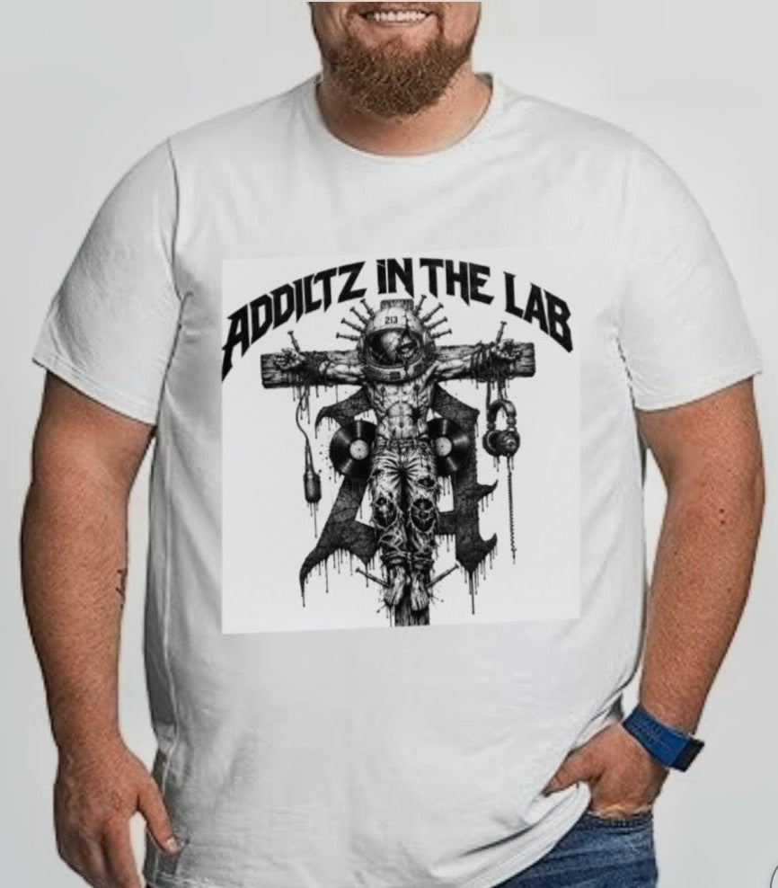 BIG MAN (ADDICTZ IN THE LAB) RAP GROUP TEE SHIRTS 4X PLUS SPECIAL ORDER ONLY !