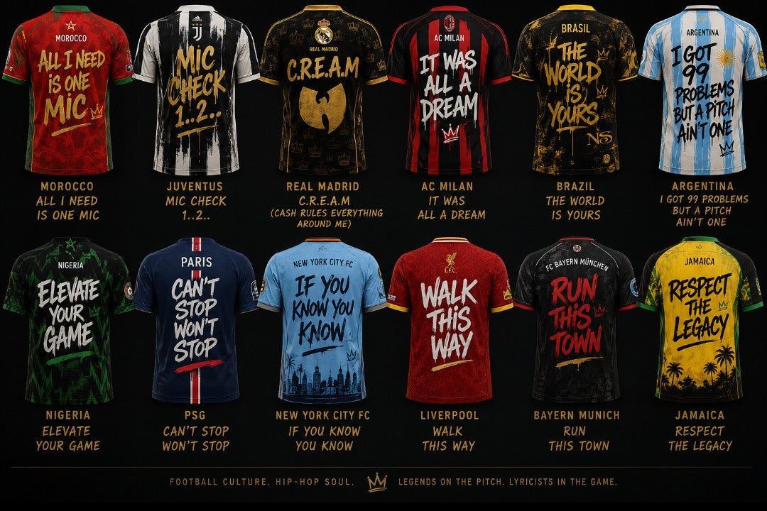 Hip hop soccer jerseys ! Only special order , e- mail registry with your info !