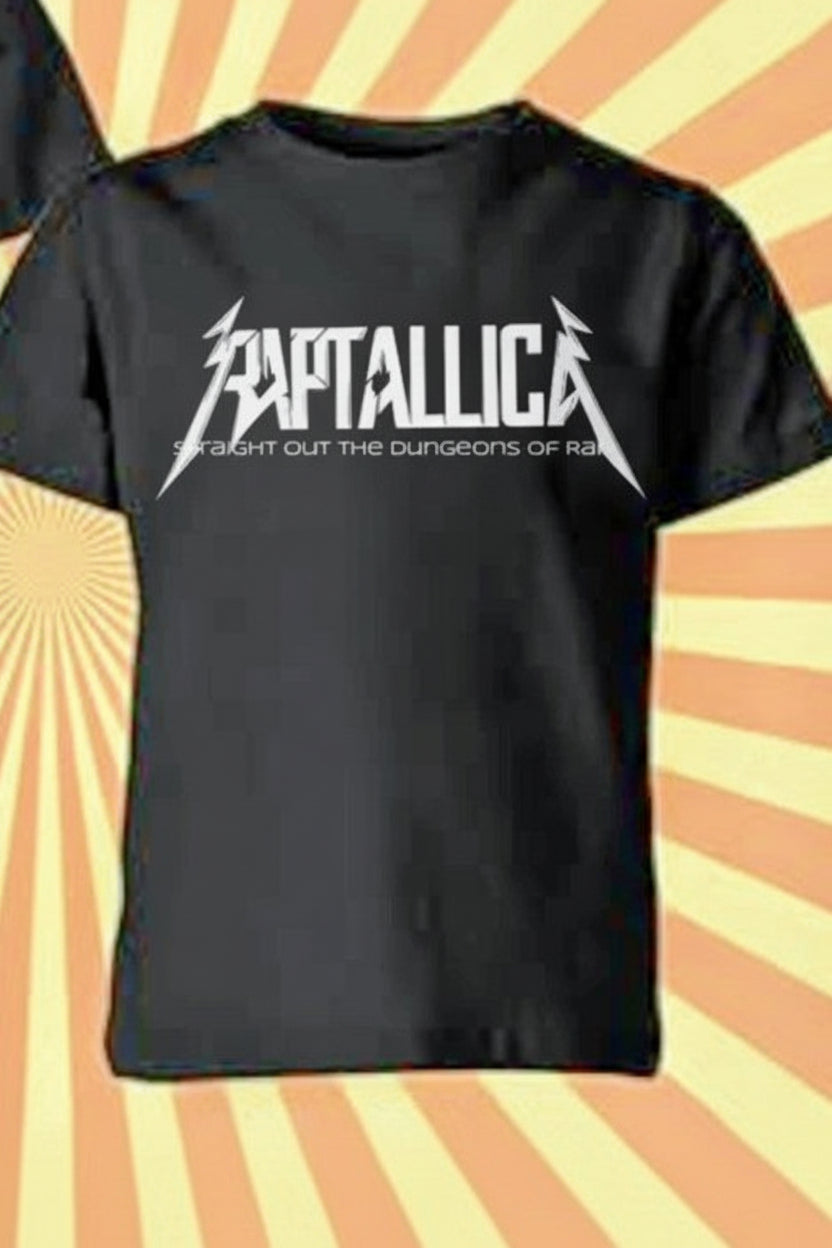 RAPTALLICA - HIP HOP ROCK RENDITION! limited tee!