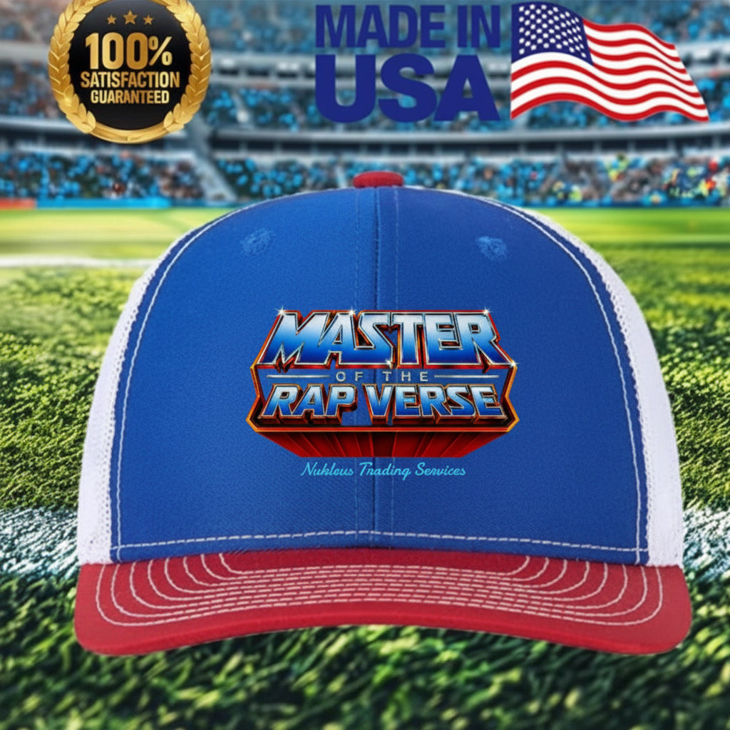 Masters Of The Rap Universe trucker snap back hats 250th America's B-Day! Edition!