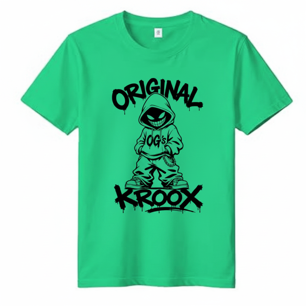 80's Cartoons  &  classic hip hop  come together in this awesome attire for any age ! Man , woman , and child .