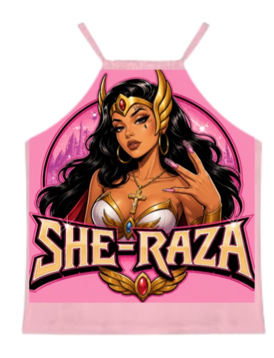 80's Cartoons  &  classic hip hop  come together in this awesome attire for any age ! Man , woman , and child .